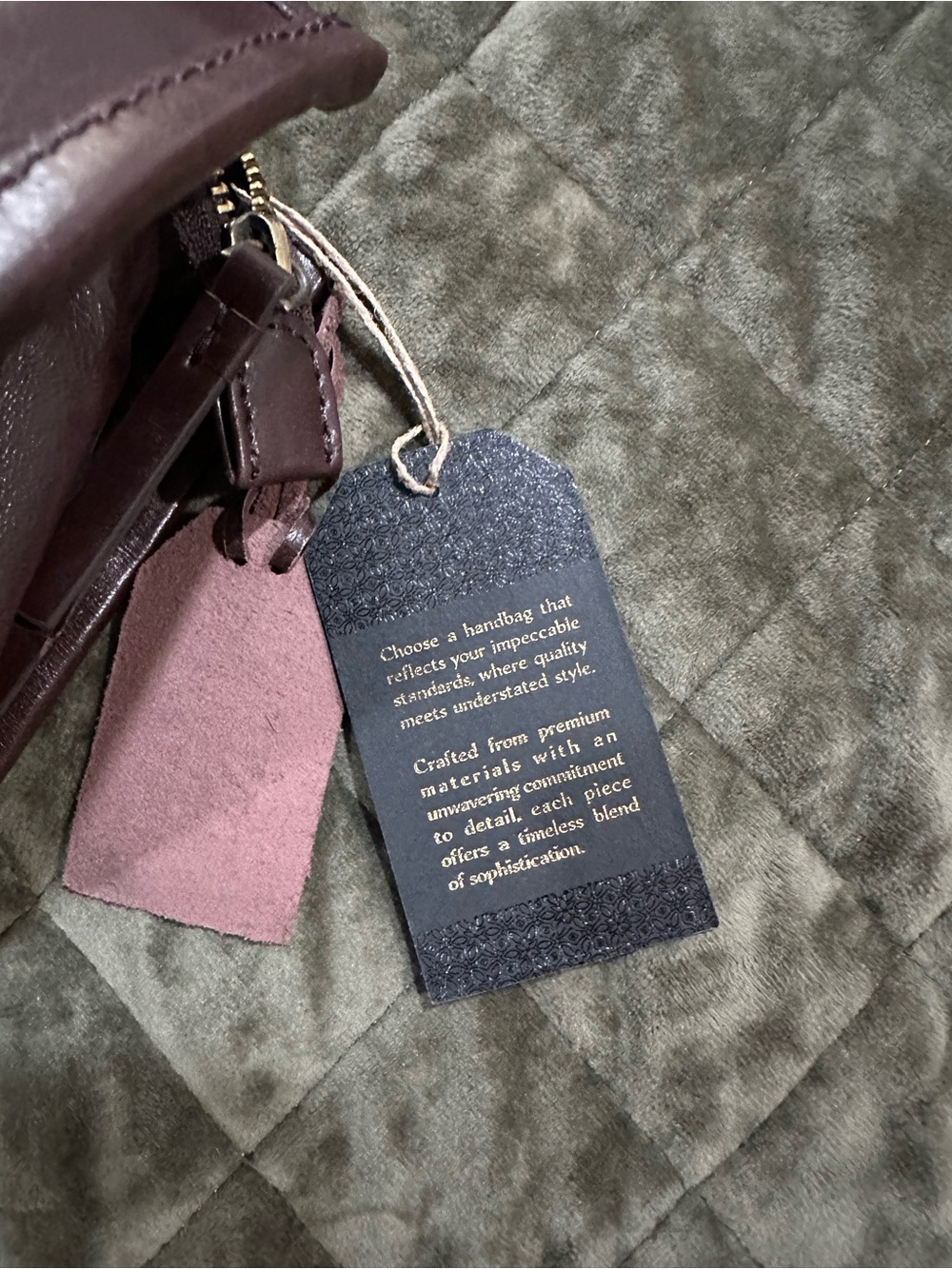 Genuine leather bag. Structured Shoulder Bag. - Picture 12 of 12